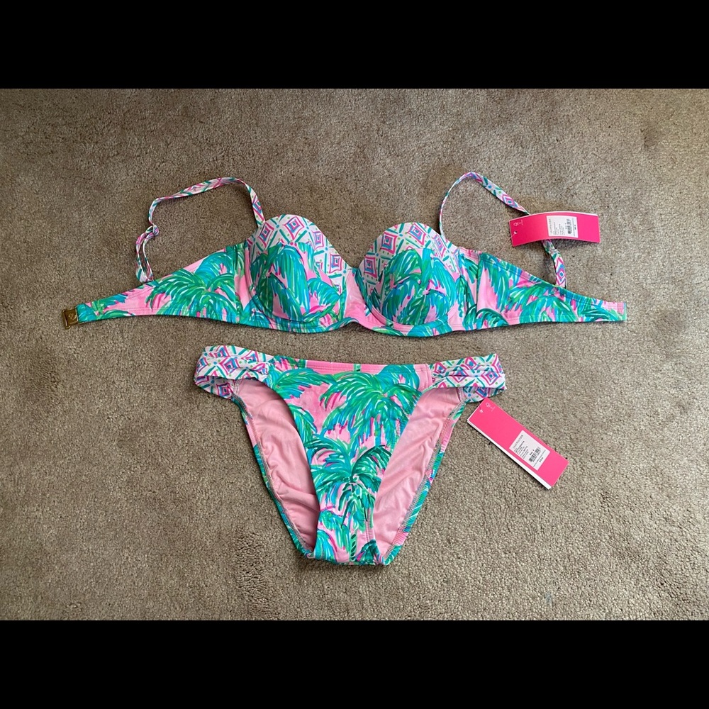 Lilly Pulitzer bikini bathing suit set